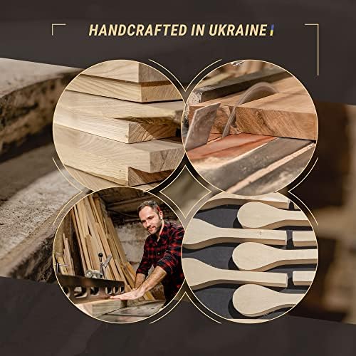 BeaverCraft Wood Carving Spoon Blank BB2 - Unfinished Wood Spoon Carving Kit - Wooden Blank, Basswood Blocks for Whittling - Image 7