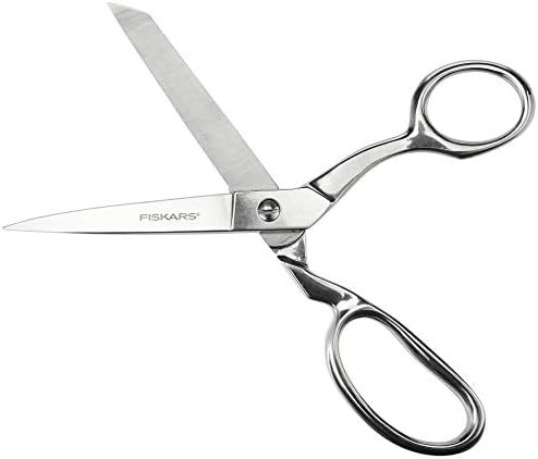 Fiskars Forged Scissors - 8" Stainless Steel - Paper and Fabric Scissors for Office, Arts, and Crafts - Silver - Image 2