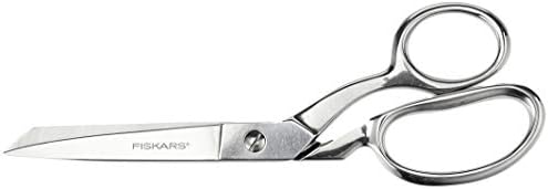 Fiskars Forged Scissors - 8" Stainless Steel - Paper and Fabric Scissors for Office, Arts, and Crafts - Silver - Image 3